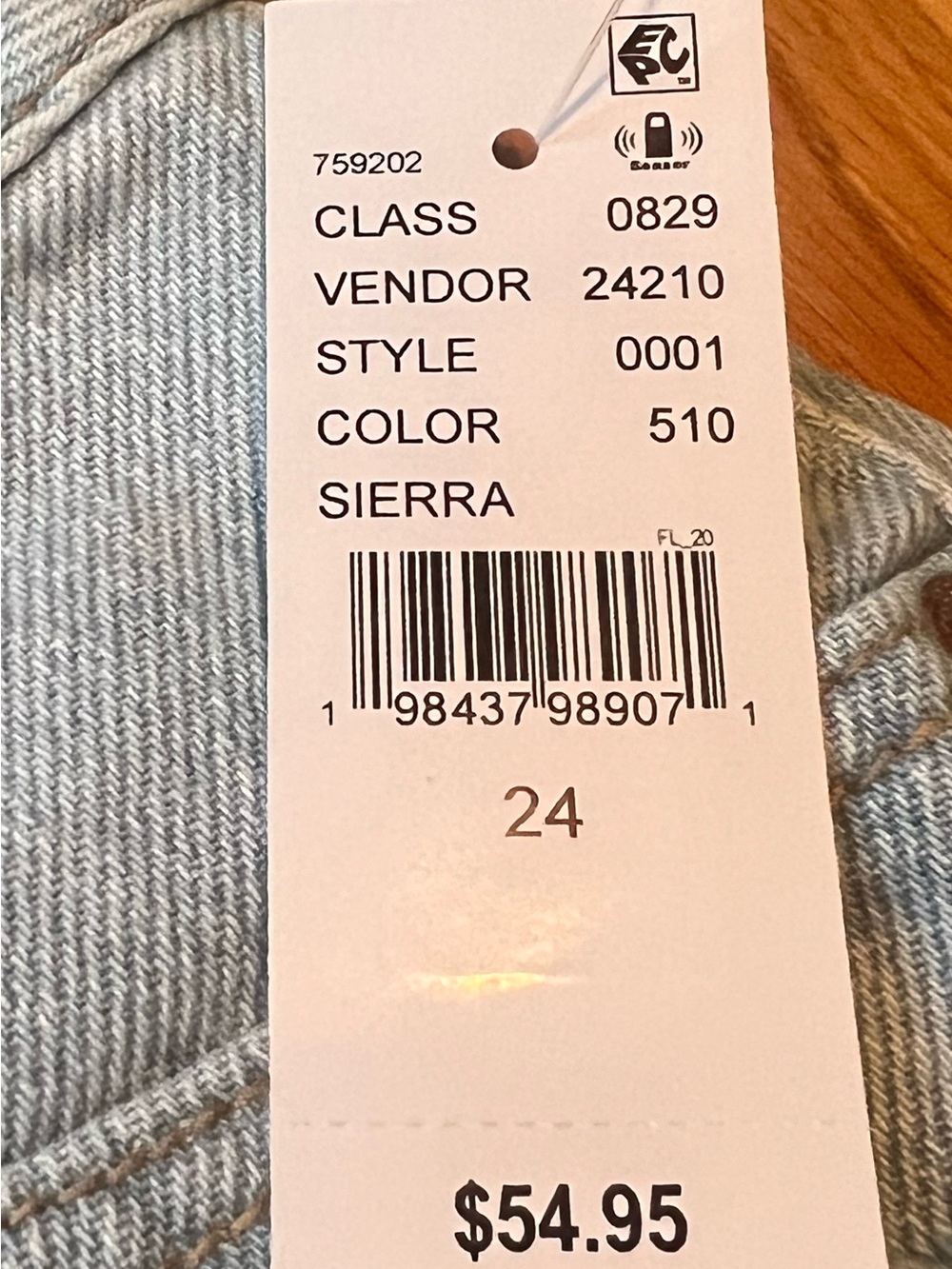 PacSun Light Wash Distressed Denim Jean Shorts - Picture 4 of 4